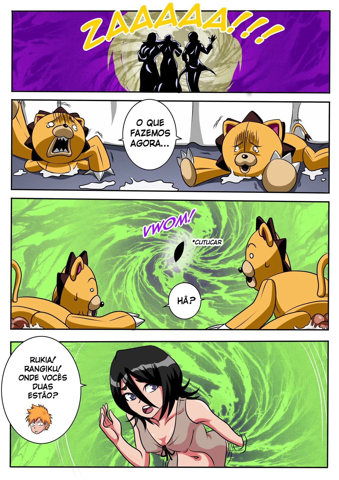 [REVISAR POST ⚠️✏️] Bleach A What If Story Cp.5.5