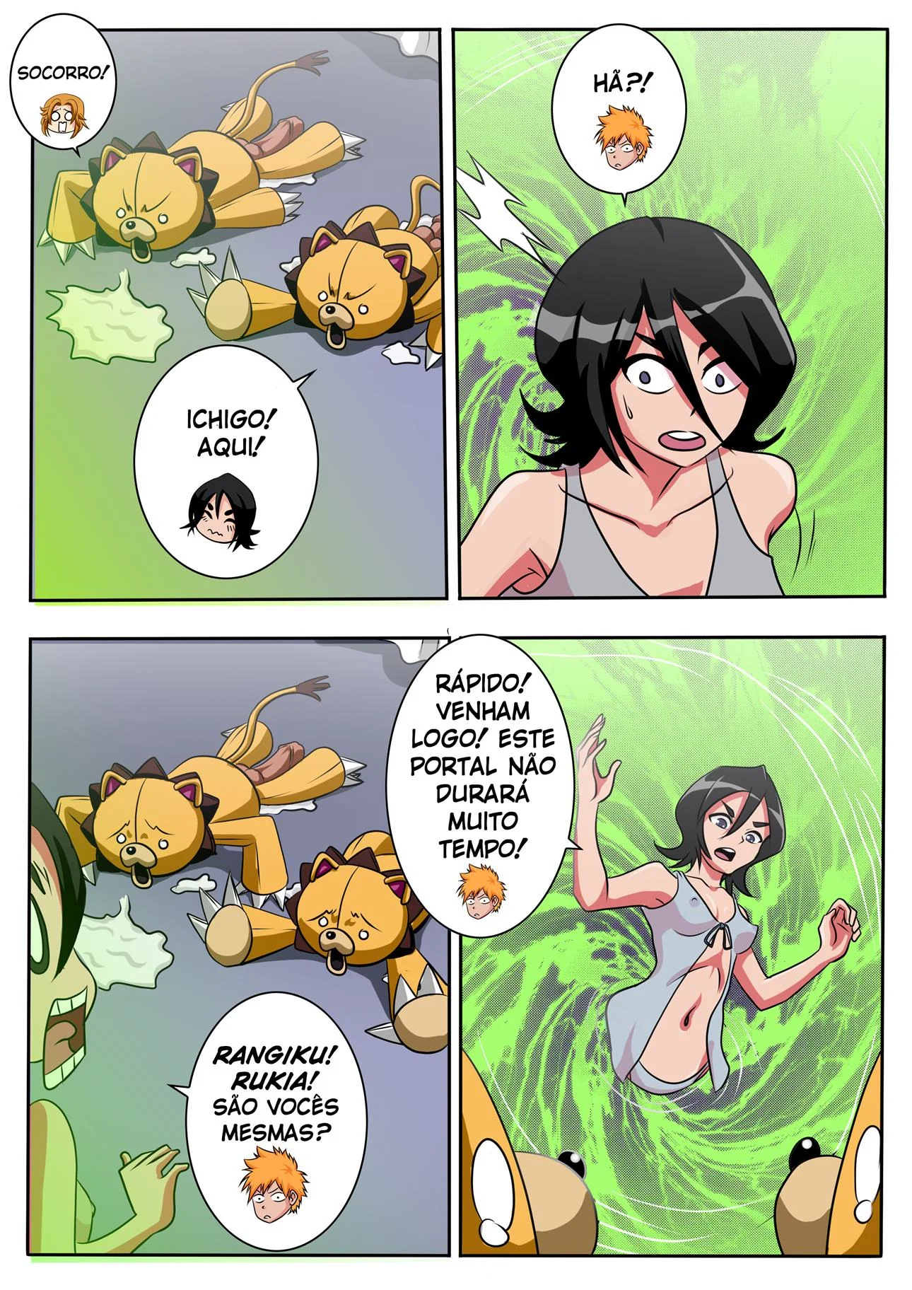 [REVISAR POST ⚠️✏️] Bleach A What If Story Cp.5.5