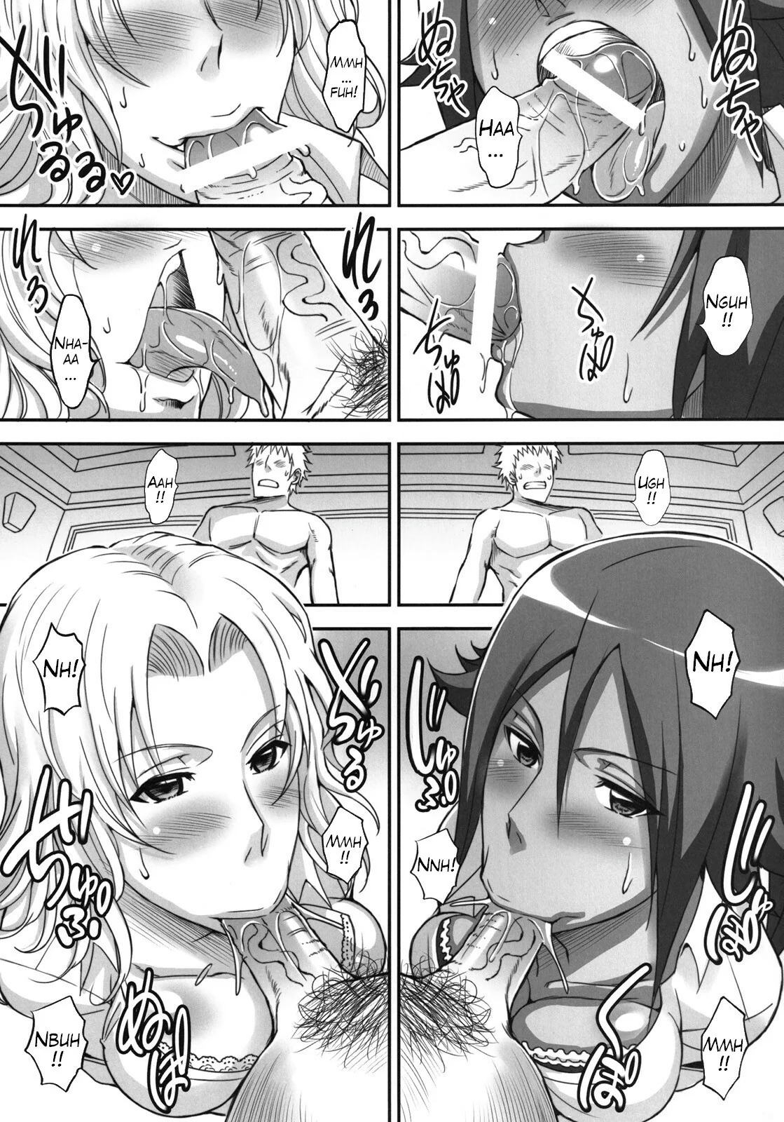 Bleach Hentai: Bricola VL.4 – Gostosas levando rola dos amigos em Hentai HQ Brasileiro