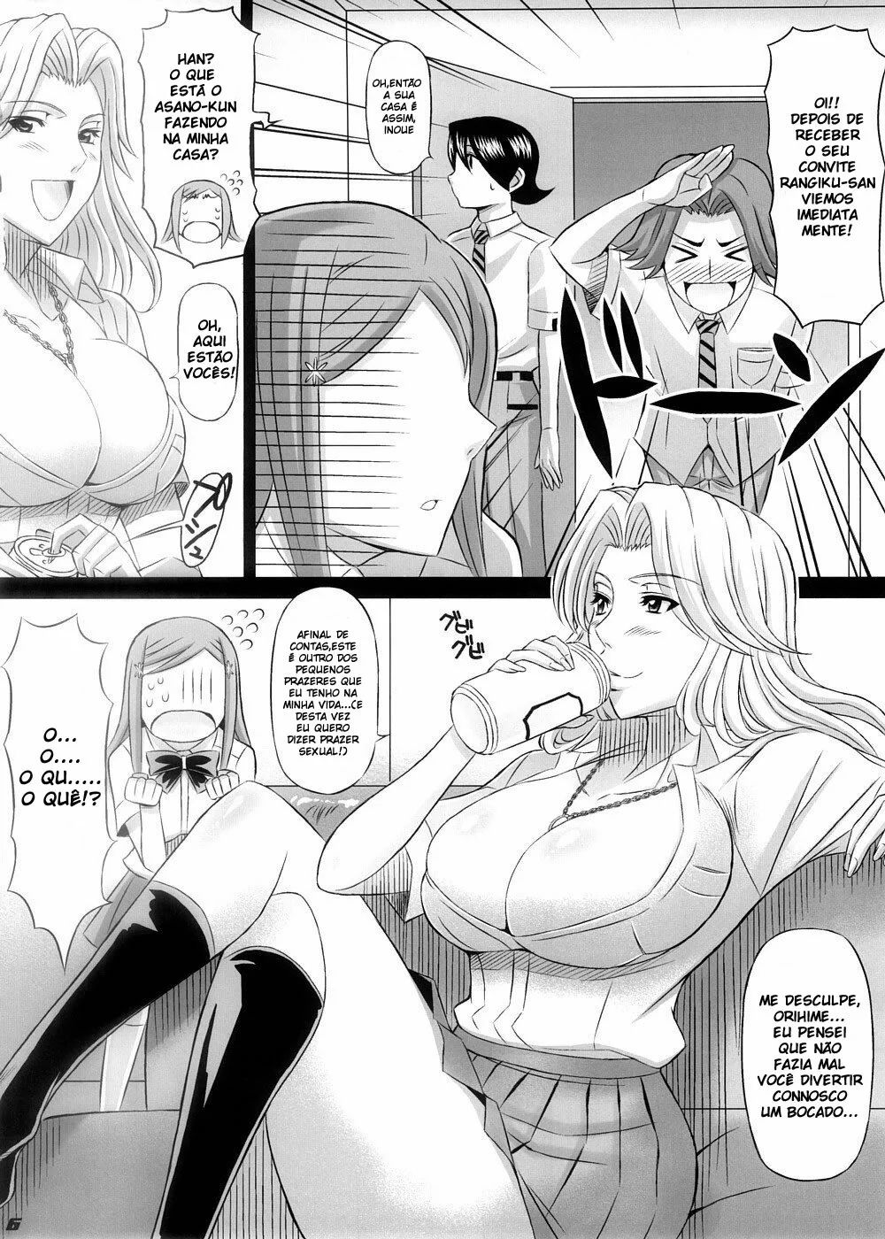 Bleach Hentai: Pirocas e Bucetas VL.2 – Ação Picante em HQ Brasileiro