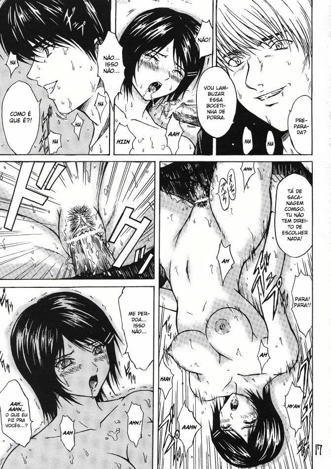 Bleach Hentai: Cadeia de Abuso – Satsuki Kitaoji e a Injeção de Pica na Prisão em Hentai HQ