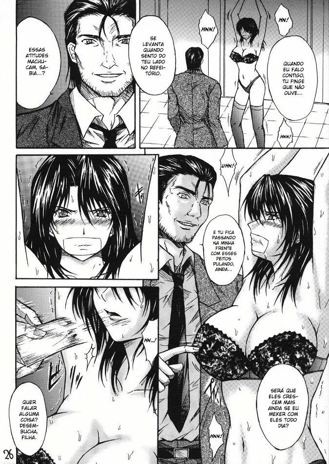 Bleach Hentai: Cadeia de Abuso – Satsuki Kitaoji e a Injeção de Pica na Prisão em Hentai HQ