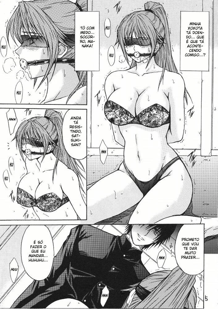 Abuso na Prisão: Satsuki Kitaoji e a Seringa na Buceta em Hentai HQ Brasileiro