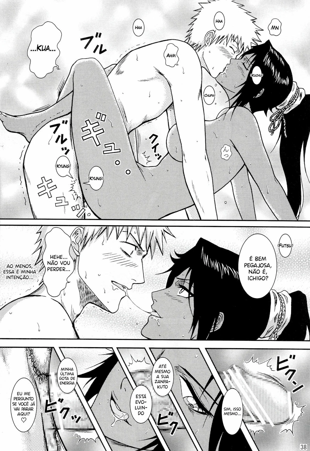 [REVISAR POST ⚠️✏️] Bleach Hentai: Loira – Mortes no spa
