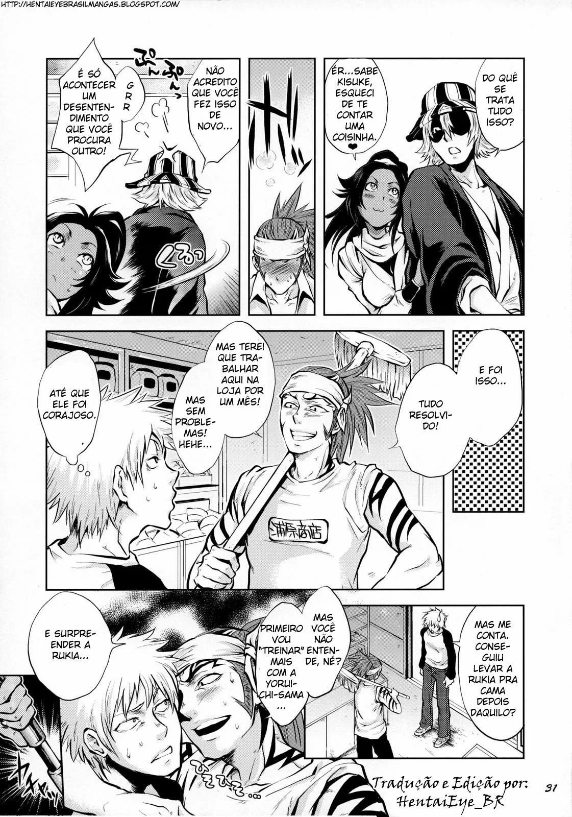 Bleach: Ichigo vs Yoruichi – Reencontro Quente em HQ Brasileiro