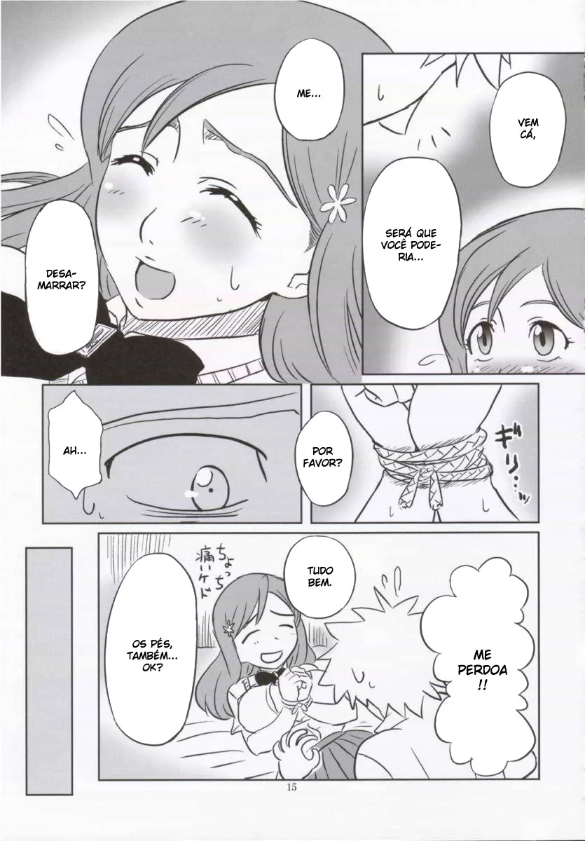 Bleach Porno: uniforme escolar ridiculamente pequeno