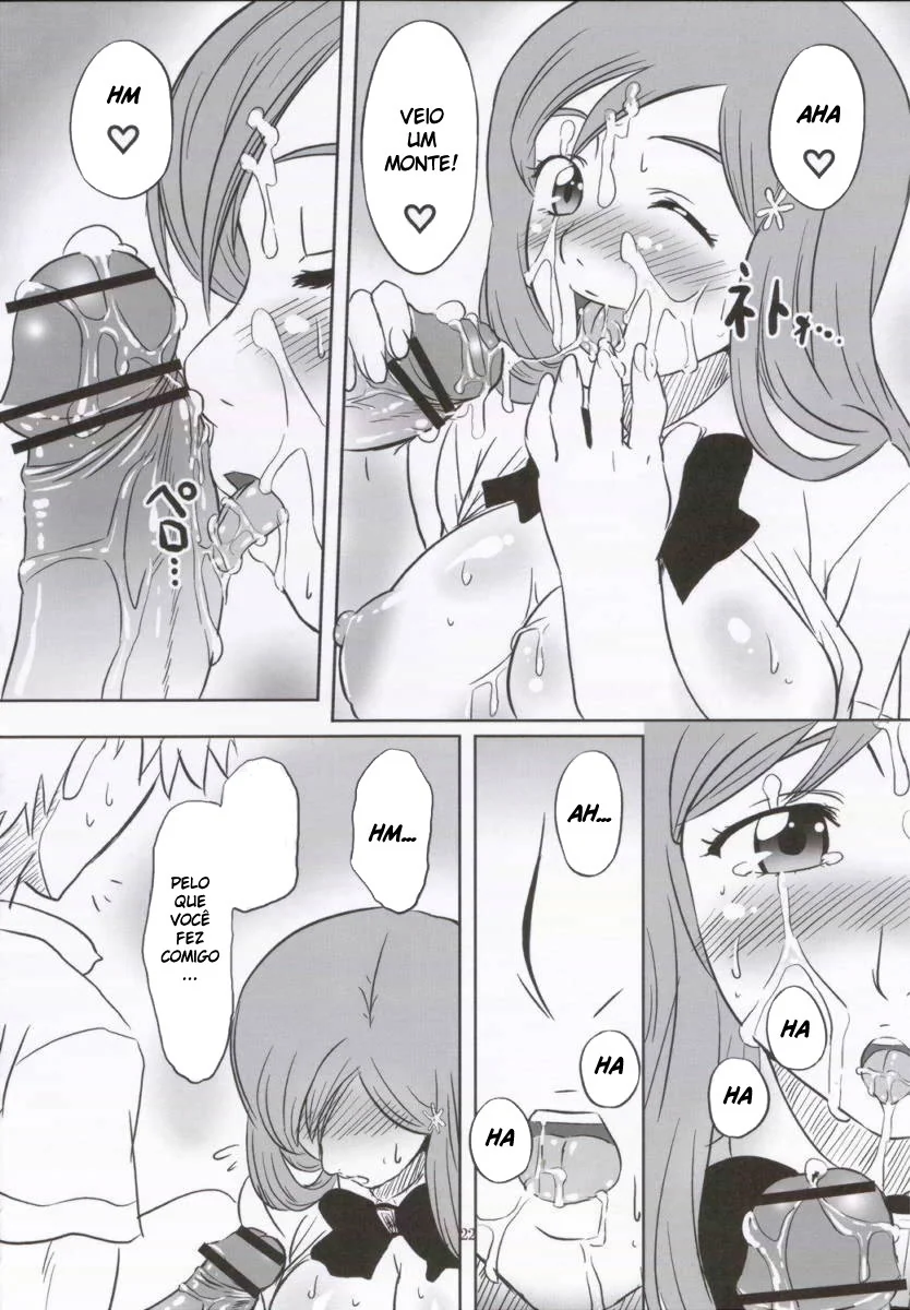 Bleach Porno: uniforme escolar ridiculamente pequeno