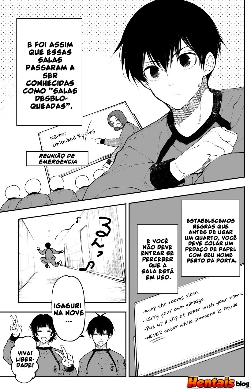 Blue Lock Hentai: Batalha de Piranhas – Yoichi Isagi vs Hyoma Chigiri em HQ Brasileiro