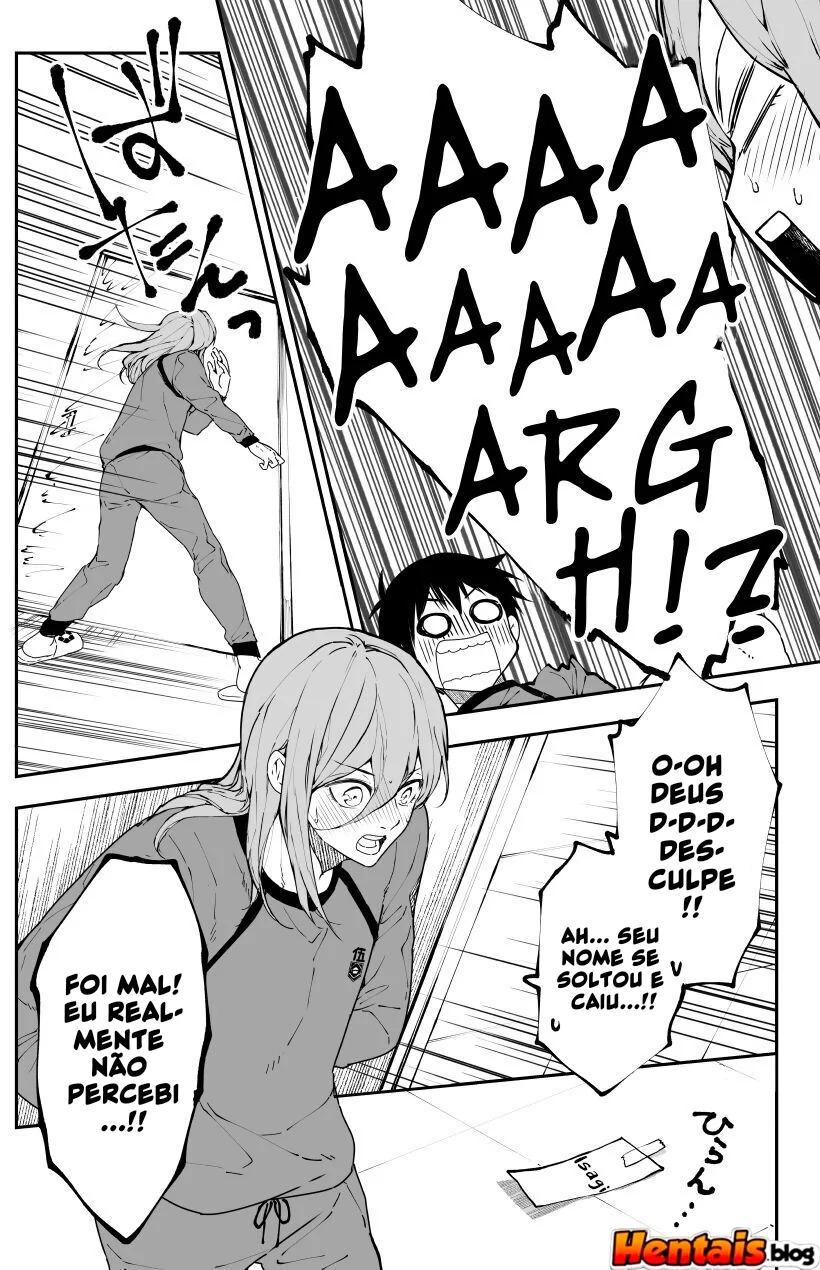 Blue Lock Hentai: Batalha de Piranhas – Yoichi Isagi vs Hyoma Chigiri em HQ Brasileiro