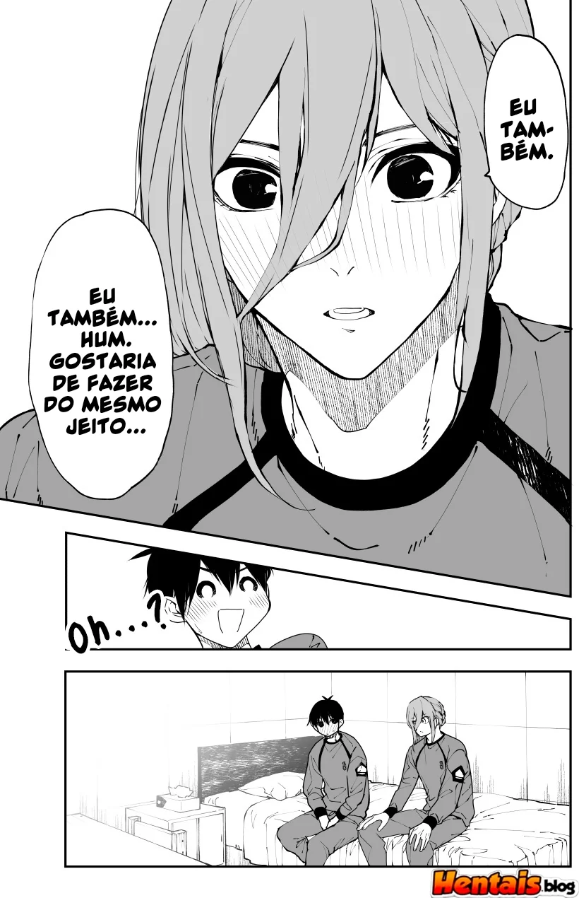 Blue Lock Hentai: Batalha de Piranhas – Yoichi Isagi vs Hyoma Chigiri em HQ Brasileiro