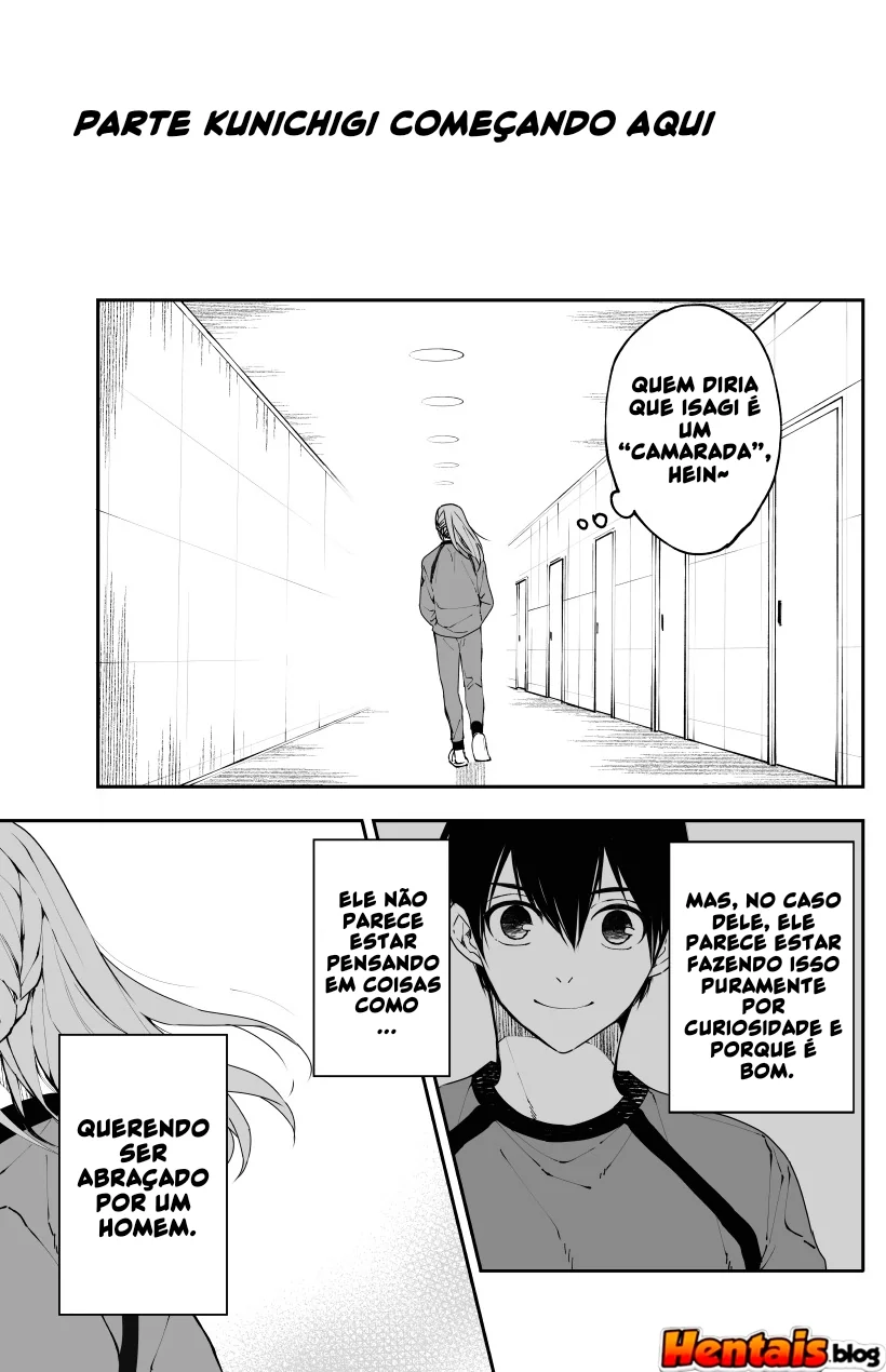 Blue Lock Hentai: Batalha de Piranhas – Yoichi Isagi vs Hyoma Chigiri em HQ Brasileiro