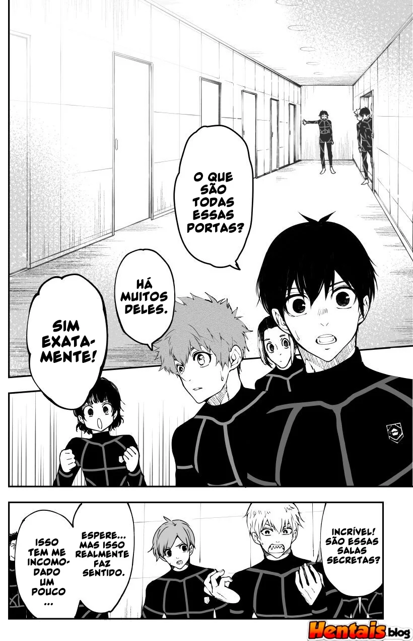 Blue Lock Hentai: Batalha de Piranhas – Yoichi Isagi vs Hyoma Chigiri em HQ Brasileiro