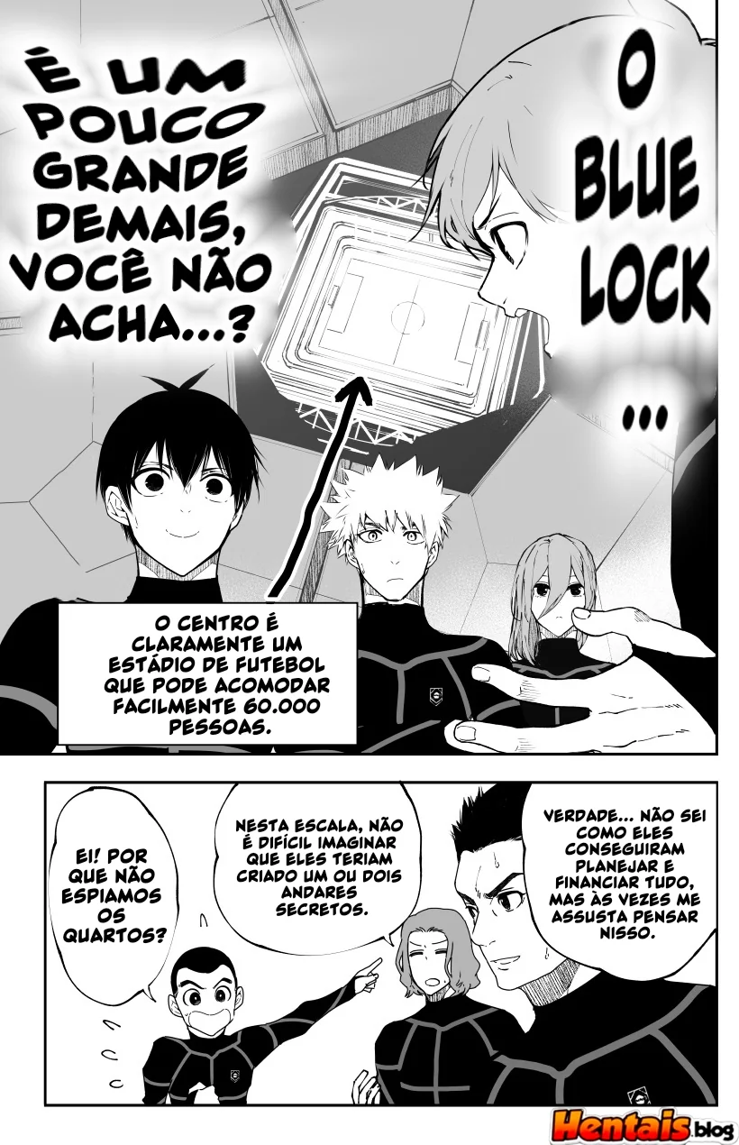 Blue Lock Hentai: Batalha de Piranhas – Yoichi Isagi vs Hyoma Chigiri em HQ Brasileiro
