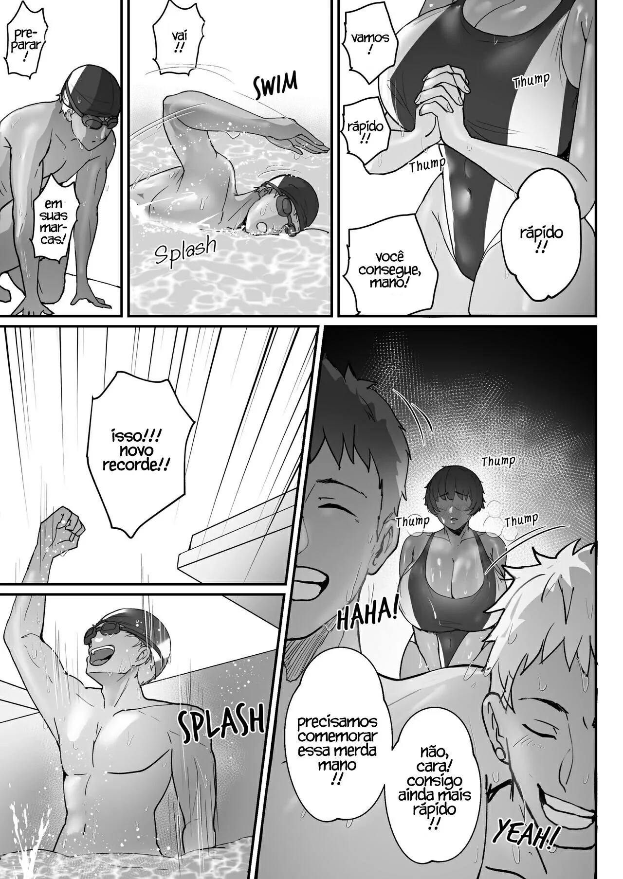 Professores Sortudos Fodendo suas Piranhas Alunas em Hentai HQ Brasileiro