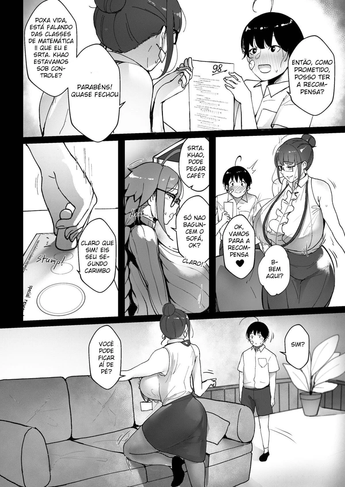 Professoras Piranhas: A Foda dos Alunos Sortudos em Manga Hentai VL.2 – Em Hentai HQ Brasileiro