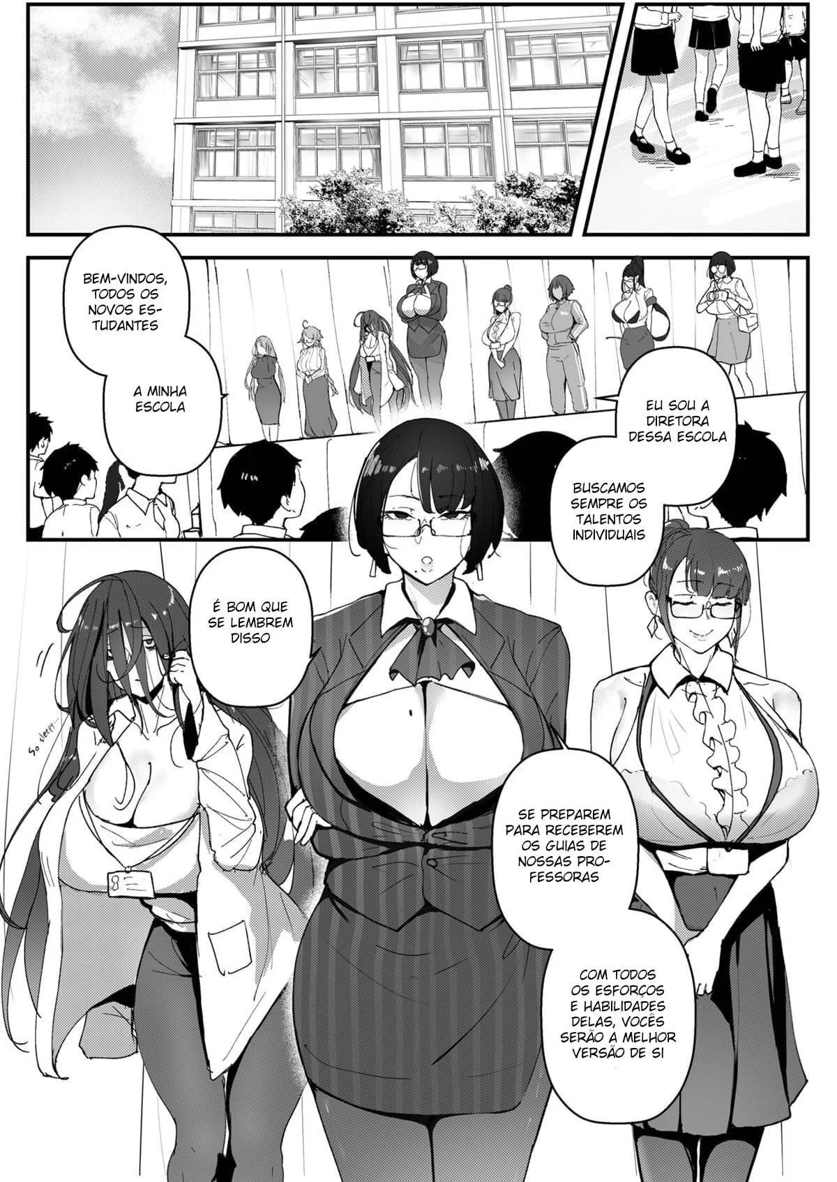 Professoras Piranhas: A Foda dos Alunos Sortudos em Manga Hentai VL.2 – Em Hentai HQ Brasileiro