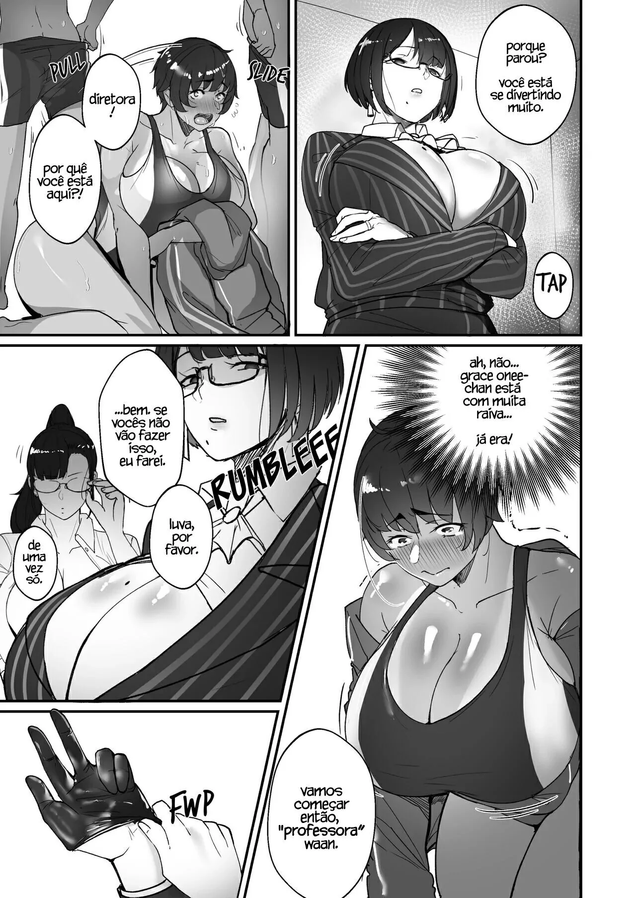 Professores Sortudos Fodendo suas Piranhas Alunas em Hentai HQ Brasileiro
