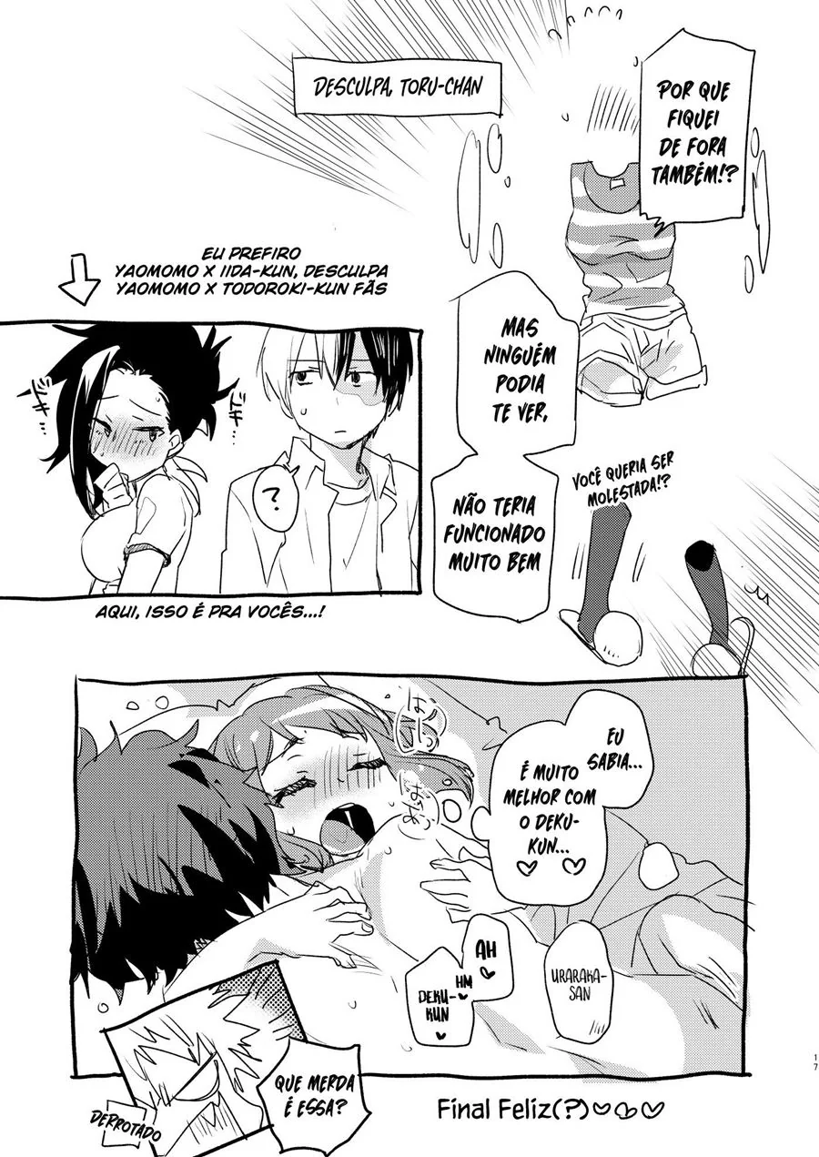Boku No Hero HQ: Ochako e Tsuyu em uma Bolha de Sexo – Hentai em HQ Brasileiro