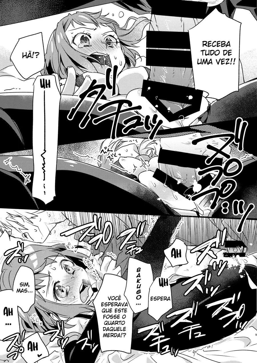 Boku No Hero HQ: Ochako e Tsuyu em uma Bolha de Sexo – Hentai em HQ Brasileiro
