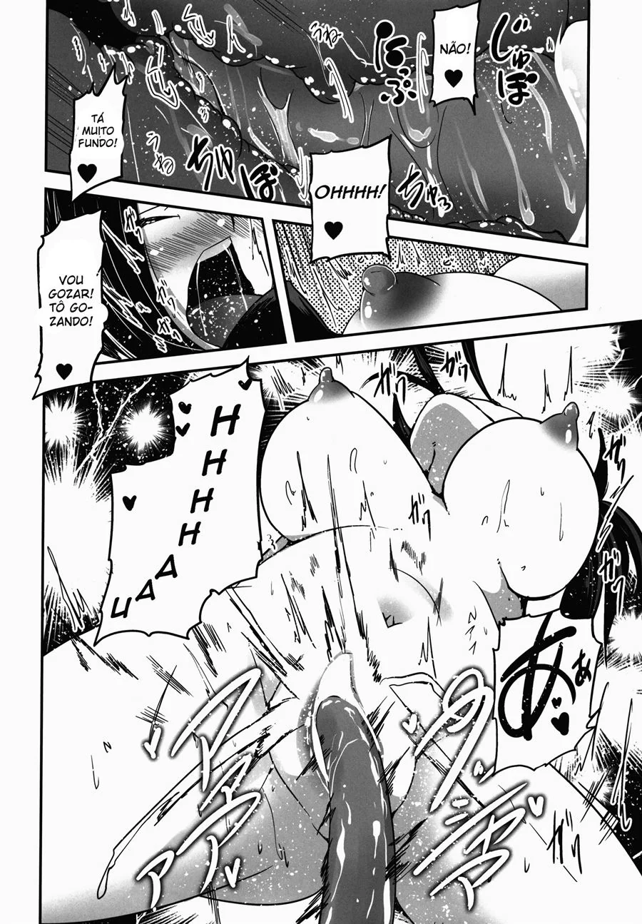 Boku No Hero Hentai: A Piroca Dura de Minoru e os Peitões da Yaoyorozu – Em HQ Brasileiro