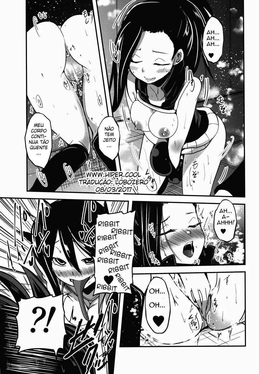 Boku No Hero Hentai: A Piroca Dura de Minoru e os Peitões da Yaoyorozu – Em HQ Brasileiro