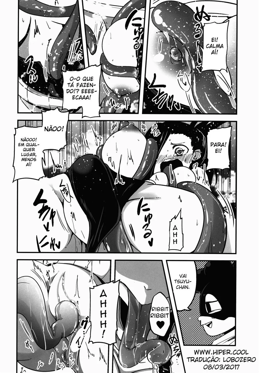 Boku No Hero Hentai: A Piroca Dura de Minoru e os Peitões da Yaoyorozu – Em HQ Brasileiro