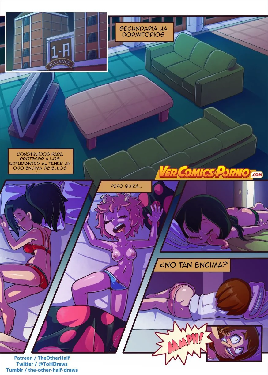 Boku No Hero Pornô: A outra Metade – Novinhas piranhas da Boku no Hero Academia fodendo na escola | HQ Brasileiro em hentai