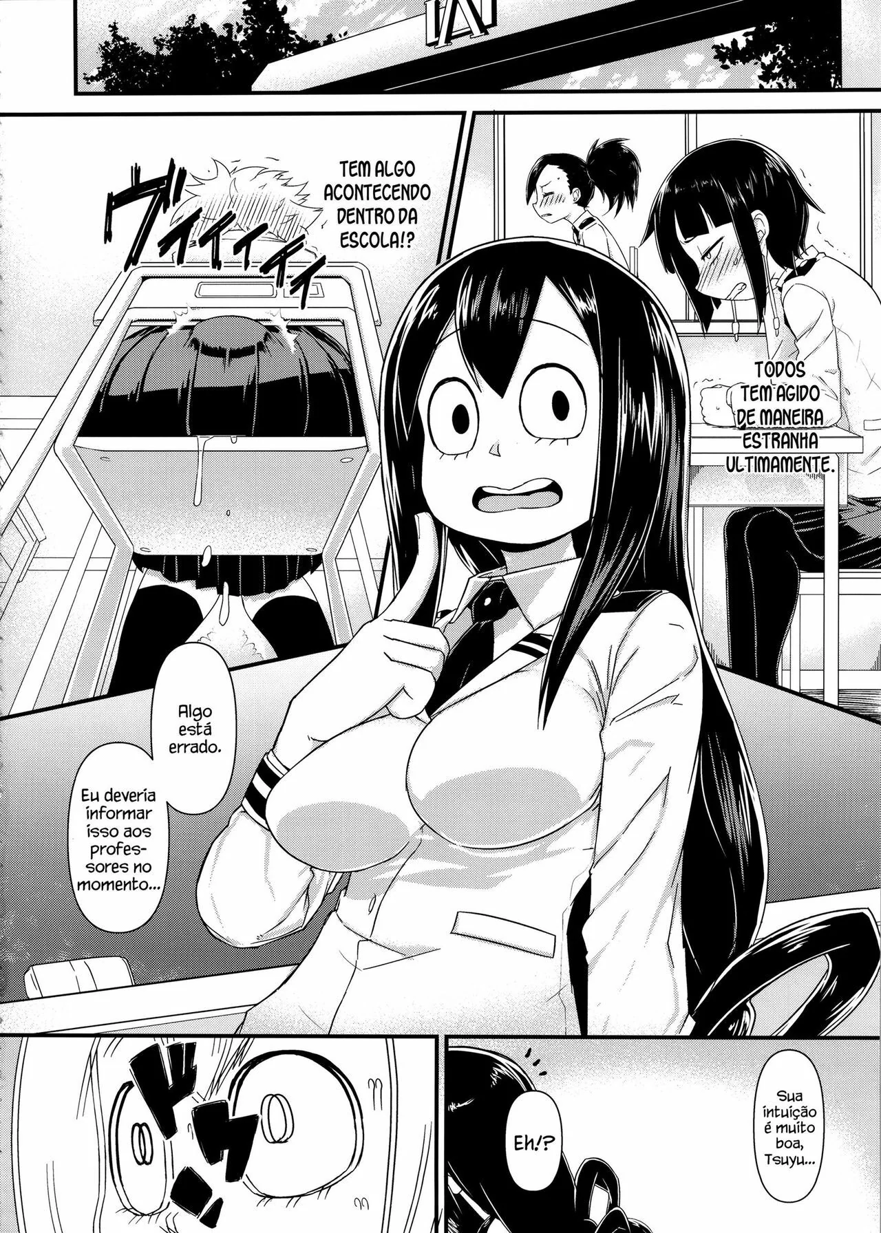 Boku no Hero Academia: Menina Da Temporada Chuvosa – Putaria na Escola dos Super-Heróis em HQ Brasileiro