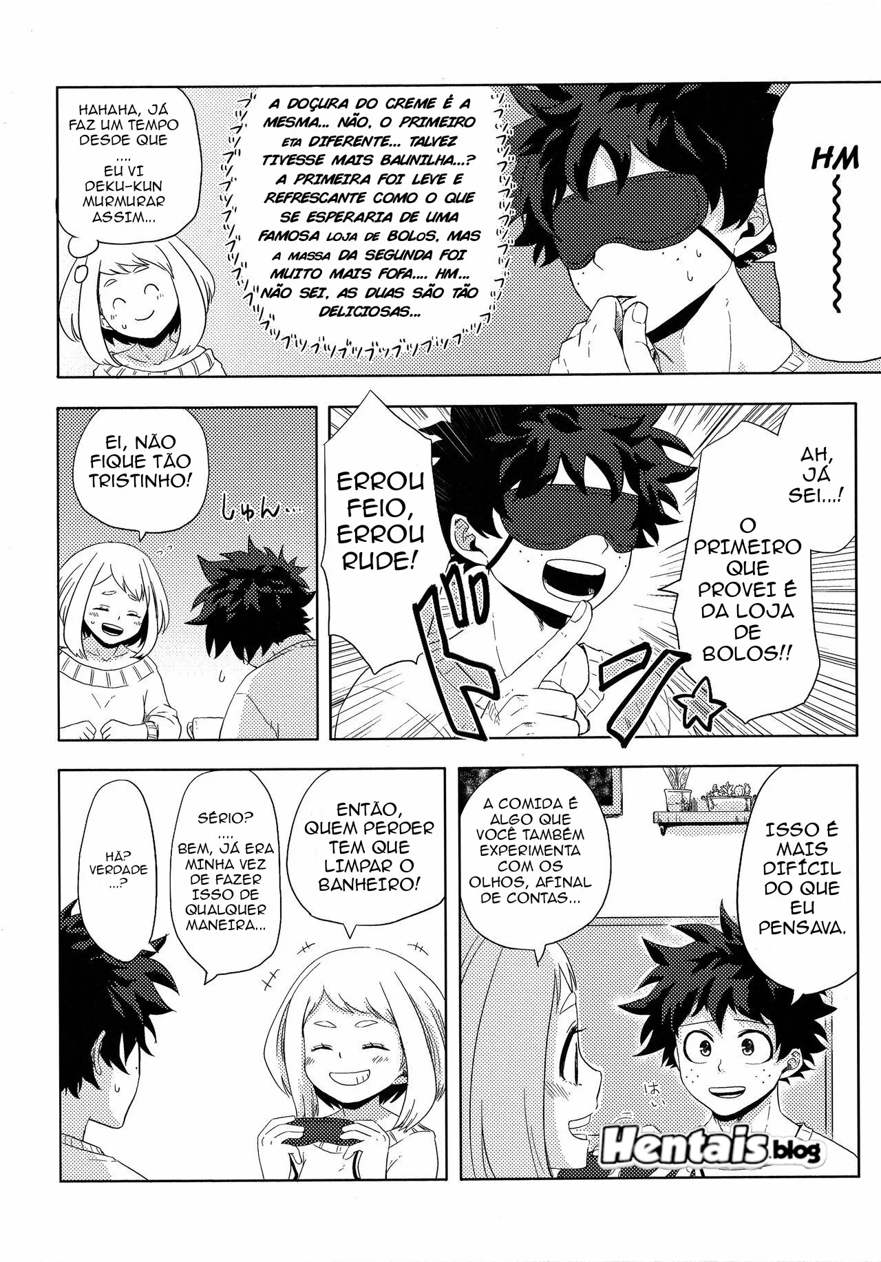 Boku no Hero Academia: Ochako Uraraka dando a buceta para Izuku Midoriya em Hentai HQ Brasileiro