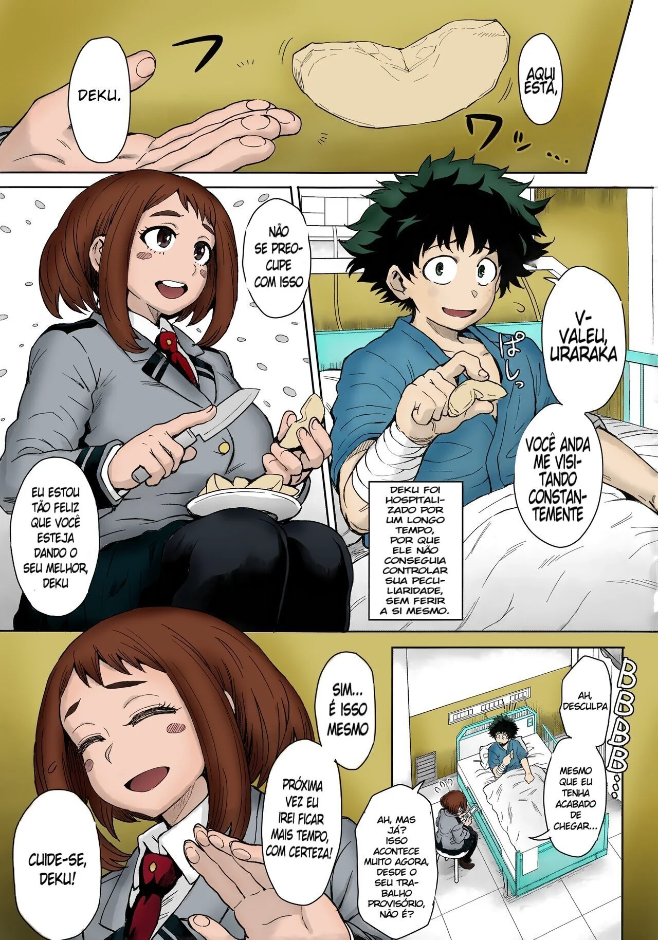 Prostituição em Urarakas: Putaria e Foda em Boku no Hero Hentai HQ Brasileiro