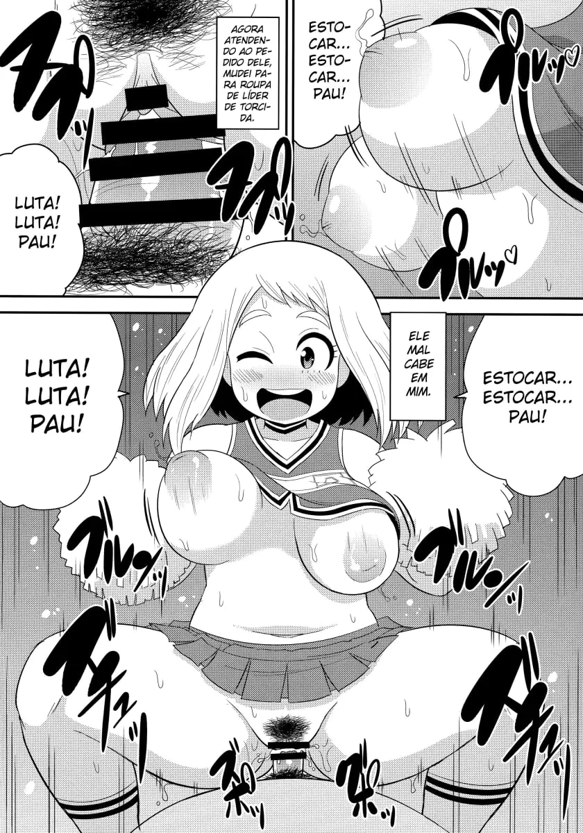 Uraraka Piranha de Boku no Hero Fodendo Por Dinheiro em Hentai HQ