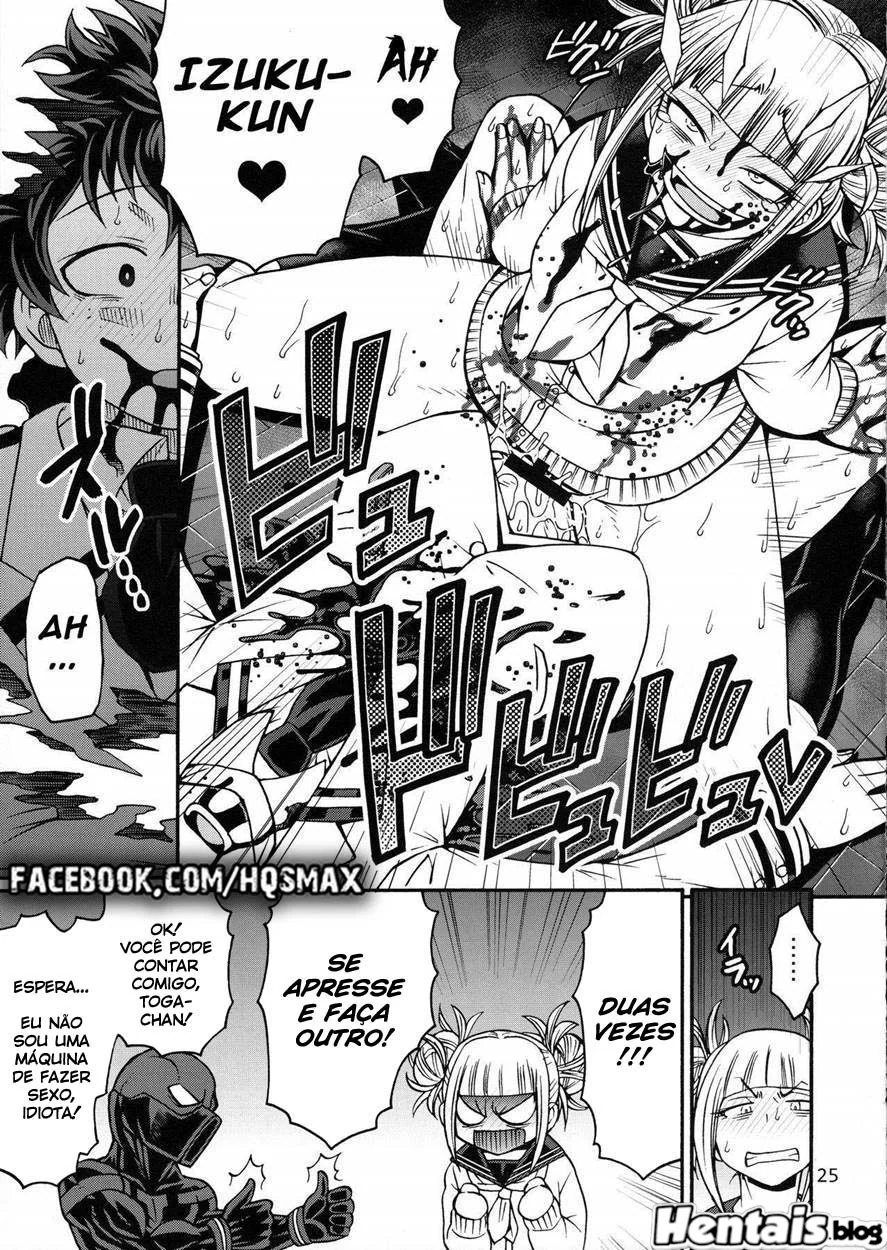 Boku no Hero Porno: Menina Poppin – Piranhas fazendo sexo na escola UA em HQ Brasileiro