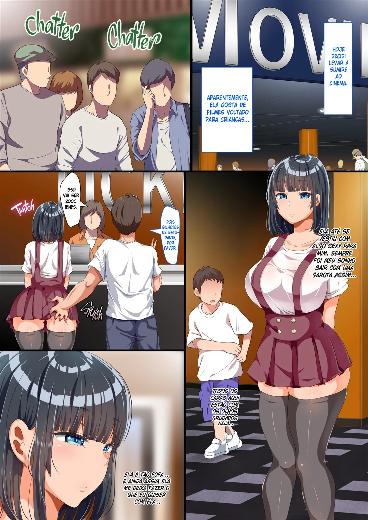 Boneca viva Sumire: O verão da putaria em hentai hq