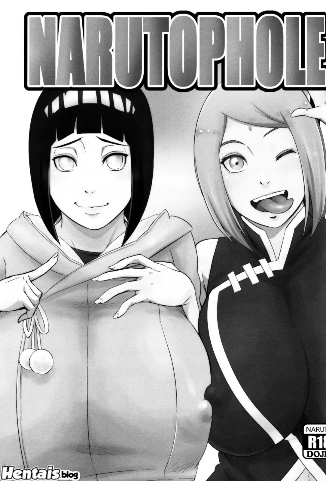 Naruto aliviando o tesão com Hinata em um Hentai HQ Brasileiro