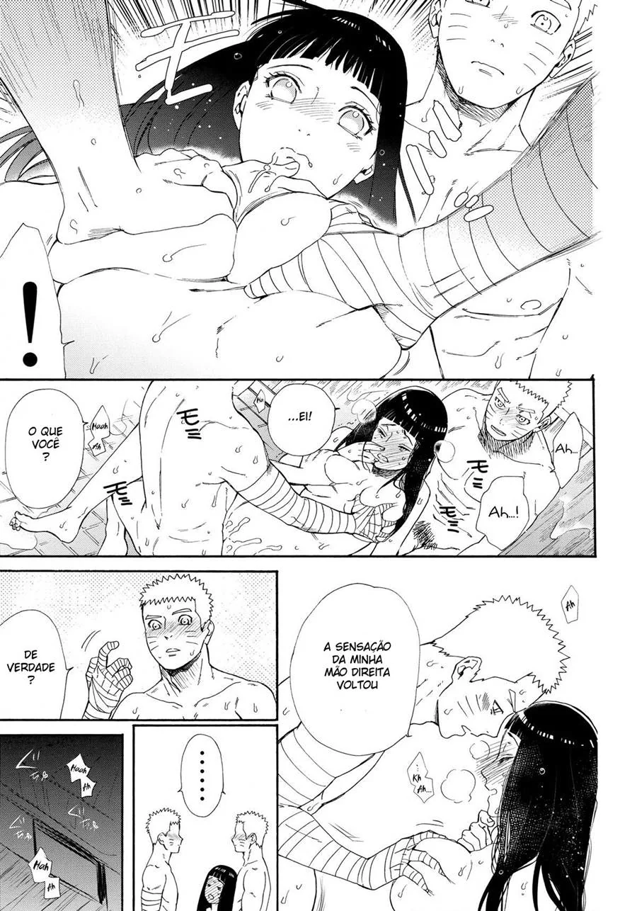 Naruto Clonado: Orgia com Hinata e seus Peitões em HQ Brasileiro
