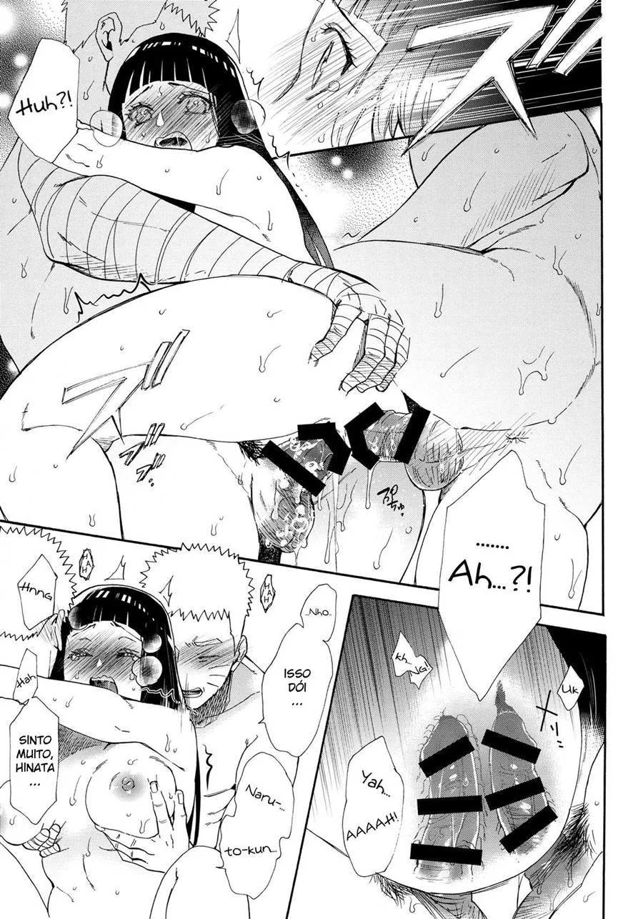 Naruto Clonado: Orgia com Hinata e seus Peitões em HQ Brasileiro