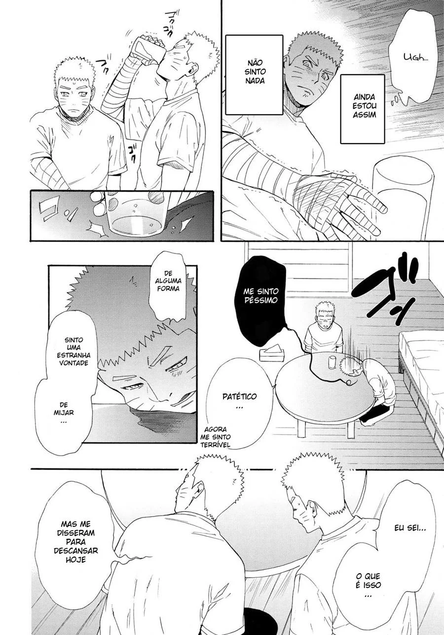Naruto Clonado: Orgia com Hinata e seus Peitões em HQ Brasileiro