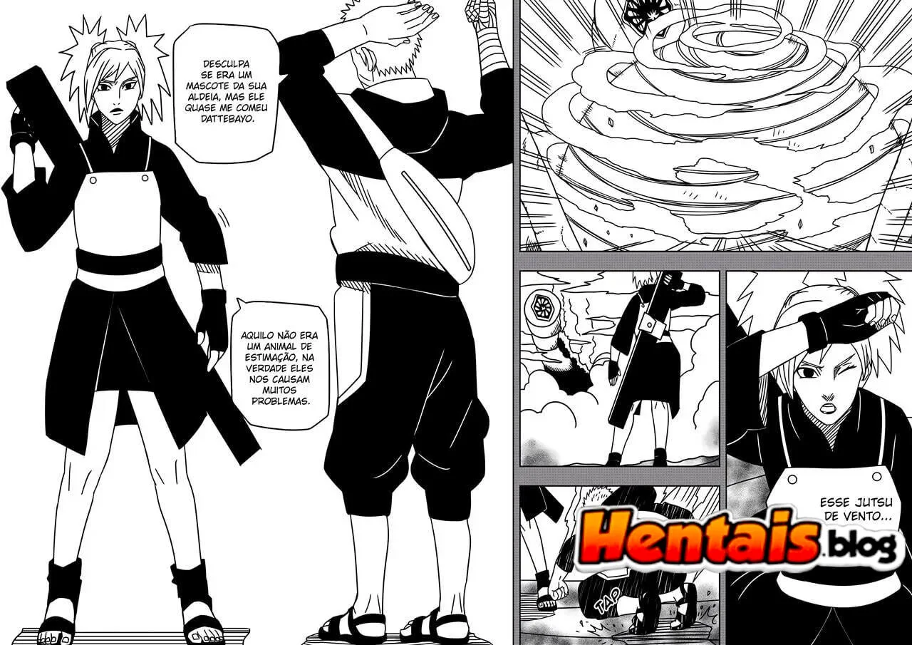 Boruto Metendo Fundo na Buceta da Piranha Temari – HQ Brasileiro em Hentai