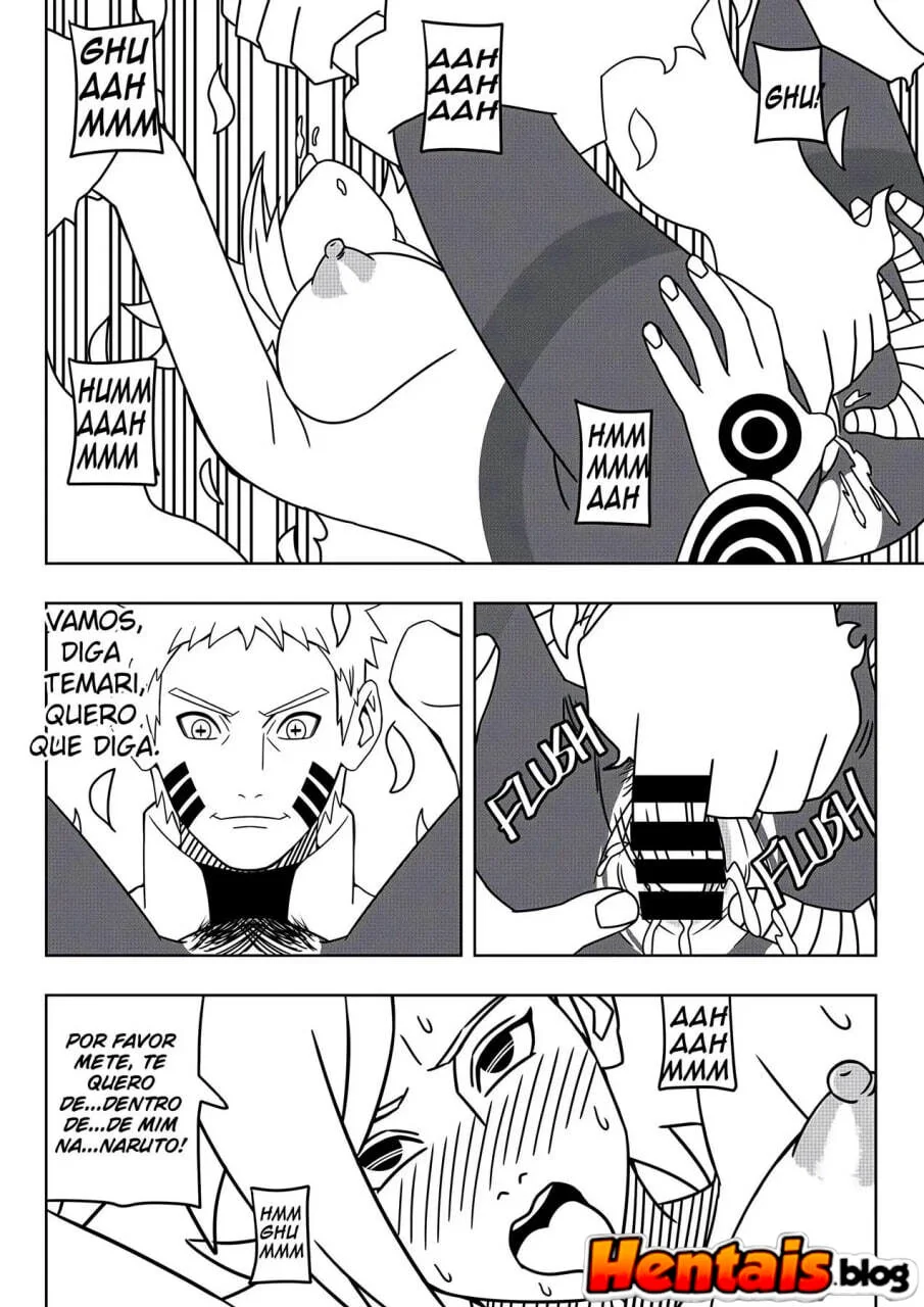Boruto Metendo Fundo na Buceta da Piranha Temari – HQ Brasileiro em Hentai