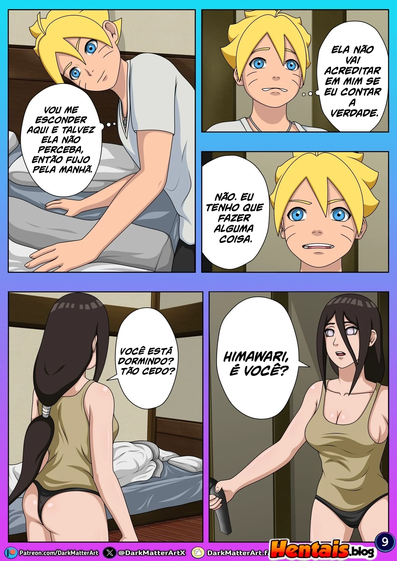 Boruto: Piranha da Tia – Confusão de Incesto em HQ Brasileiro