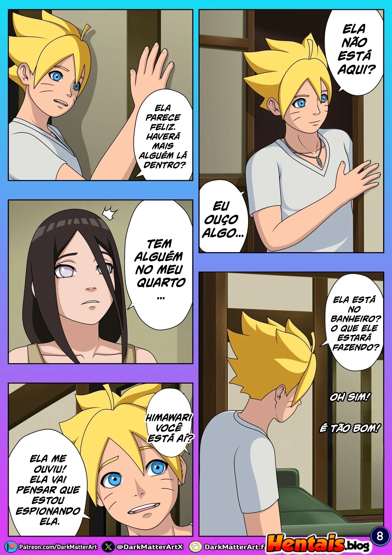 Boruto: Piranha da Tia – Confusão de Incesto em HQ Brasileiro