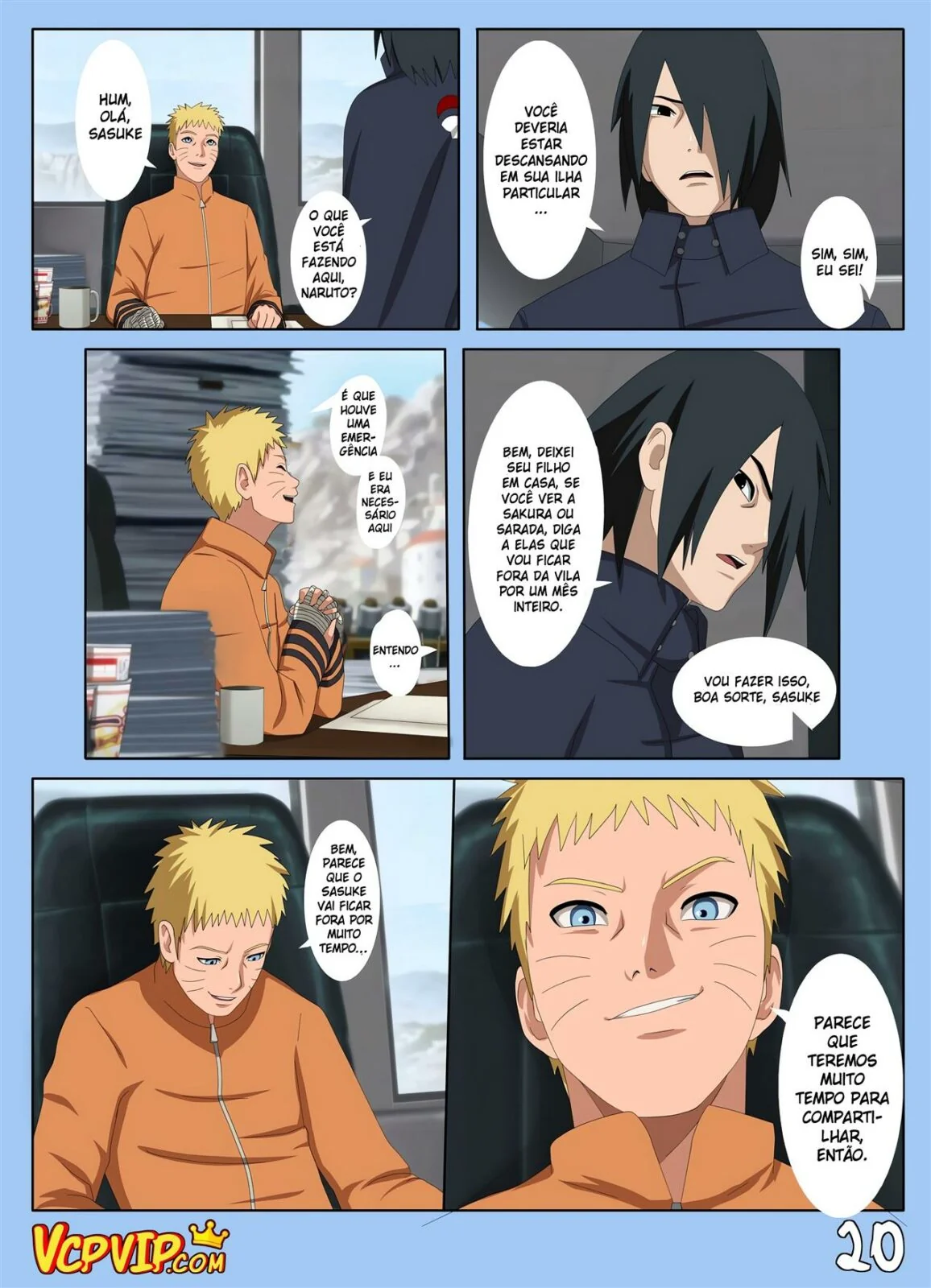 Mãe Hinata ensina Himawari a satisfazer seus desejos em hentai HQ brasileiro