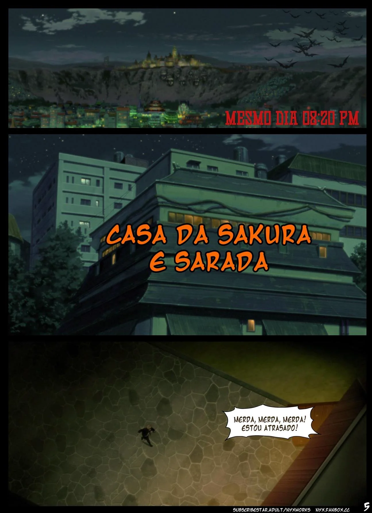 Boruto e Sarada na Noite da Safadeza – HQ de Hentai Brasileiro