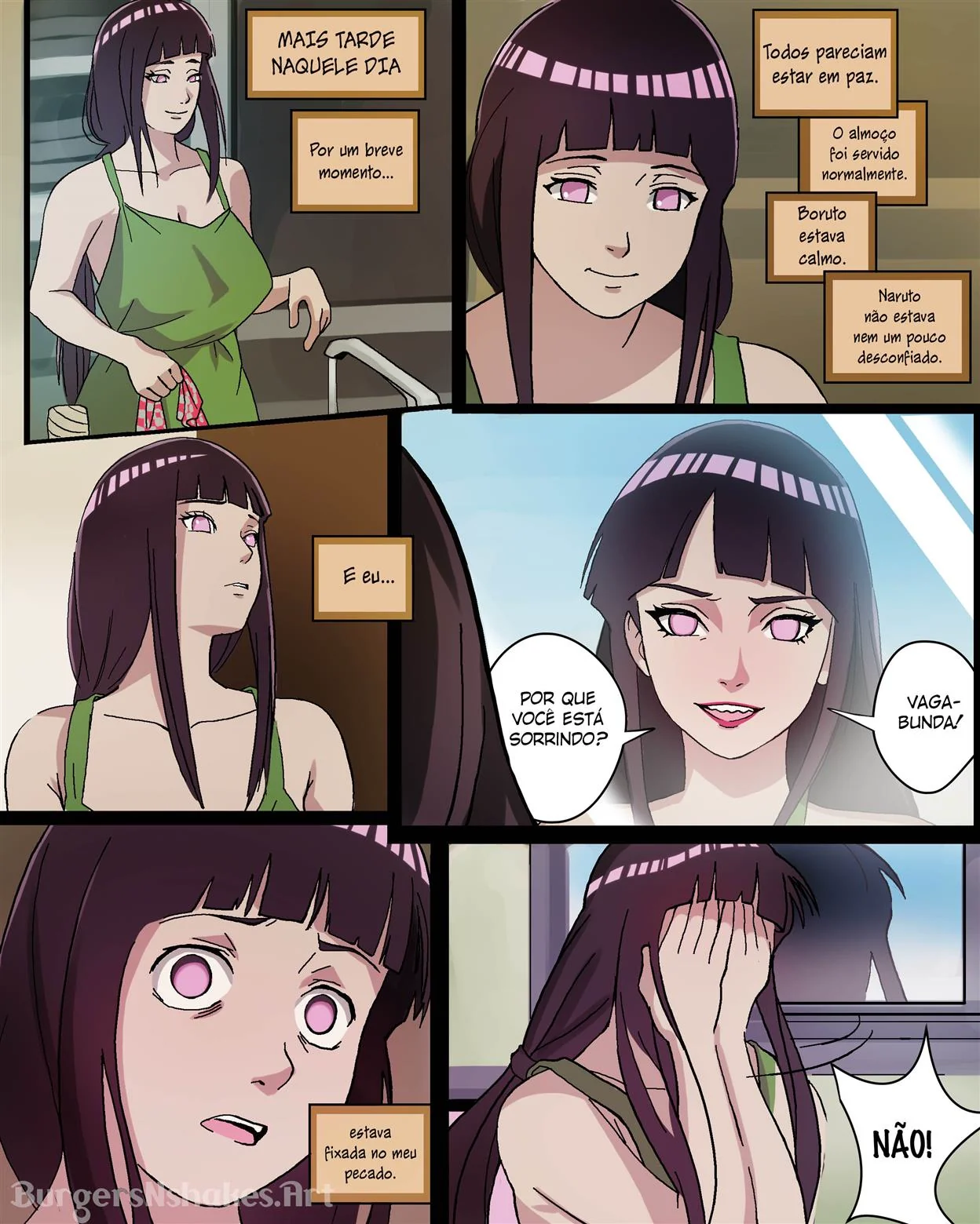 Boruto Flagrado pela Mãe na Punheta – Hentai HQ Brasileiro