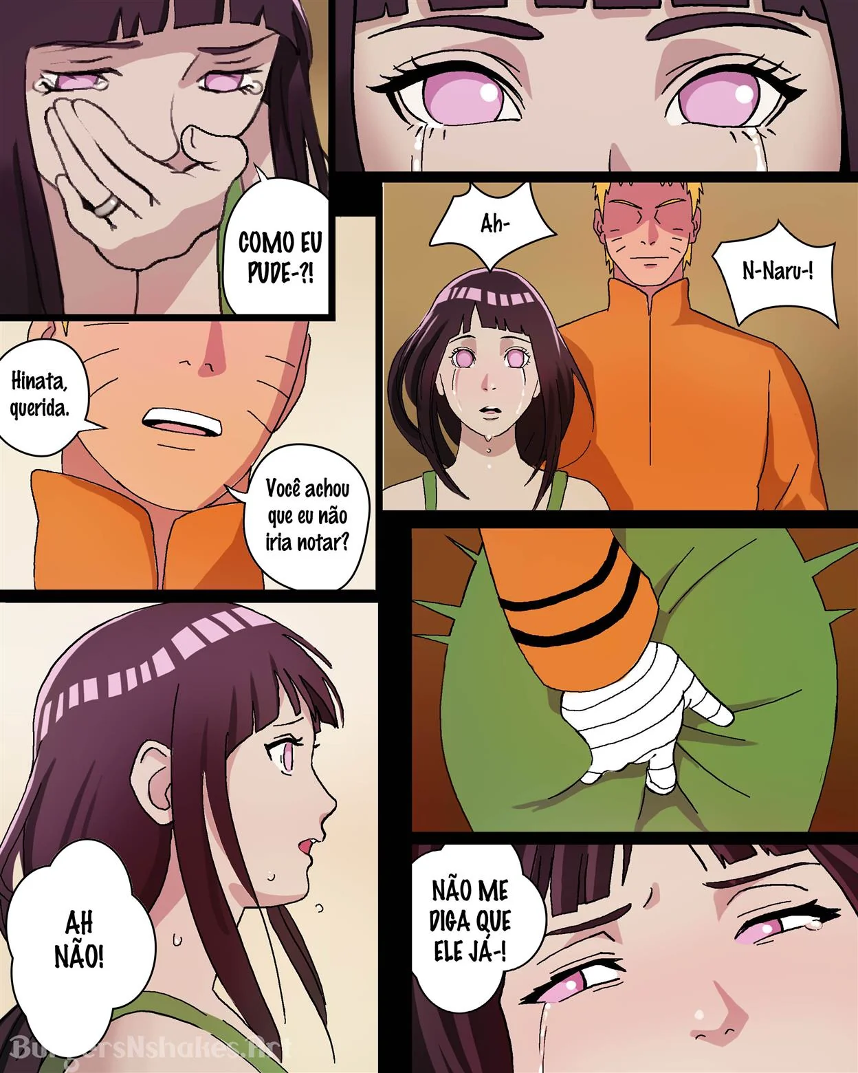 Boruto Flagrado pela Mãe na Punheta – Hentai HQ Brasileiro