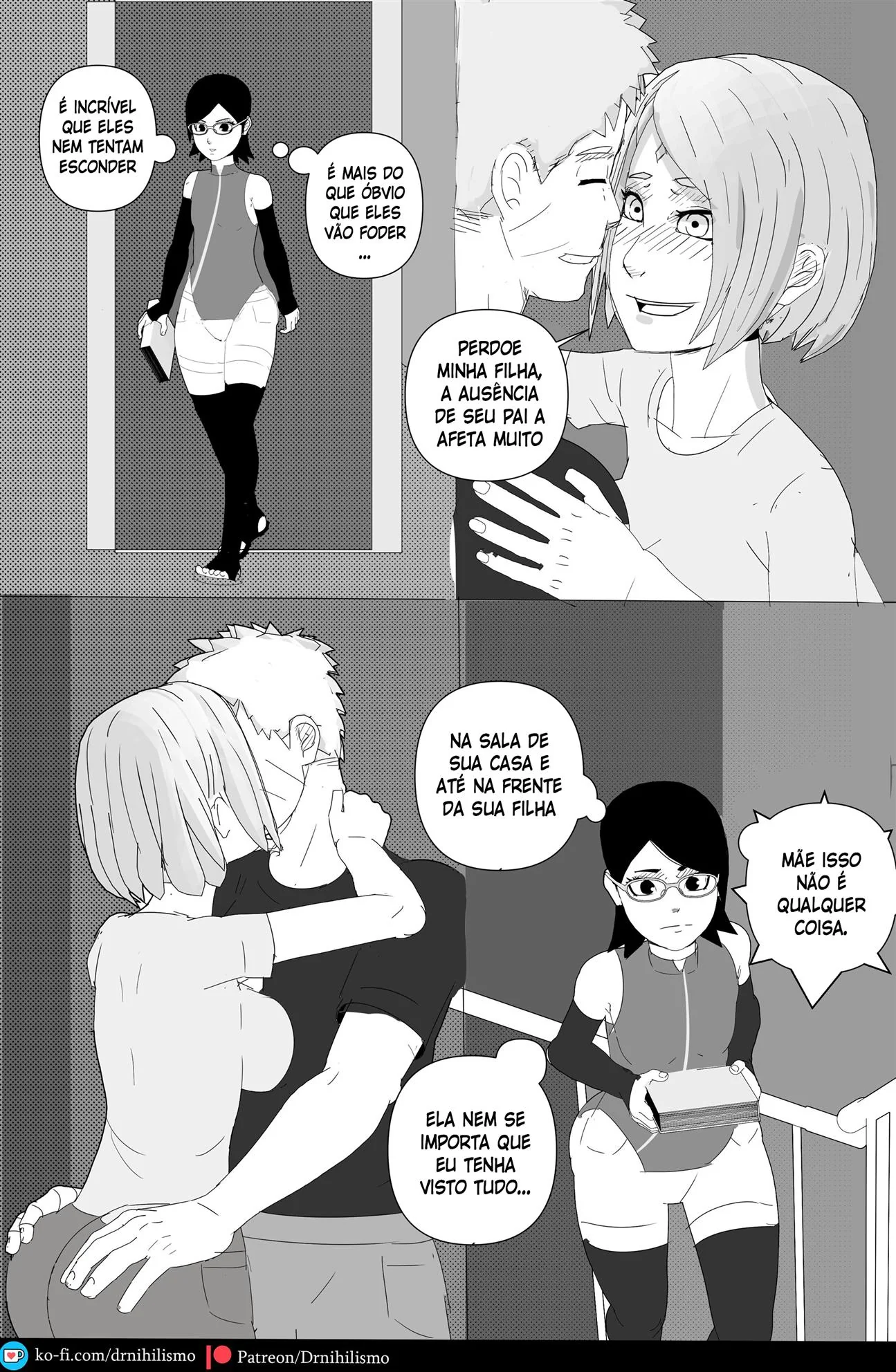 Sarada e seu Mangekyo Sharingan: A piranha bucetuda do clã Uchiha” em Hentai HQ