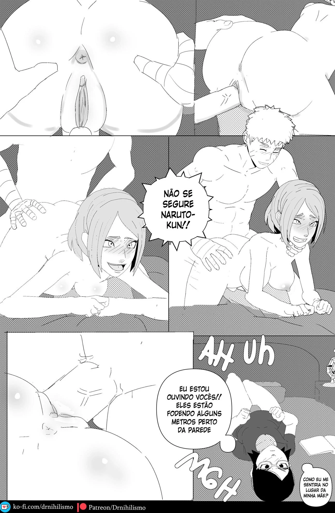 Sarada e seu Mangekyo Sharingan: A piranha bucetuda do clã Uchiha” em Hentai HQ