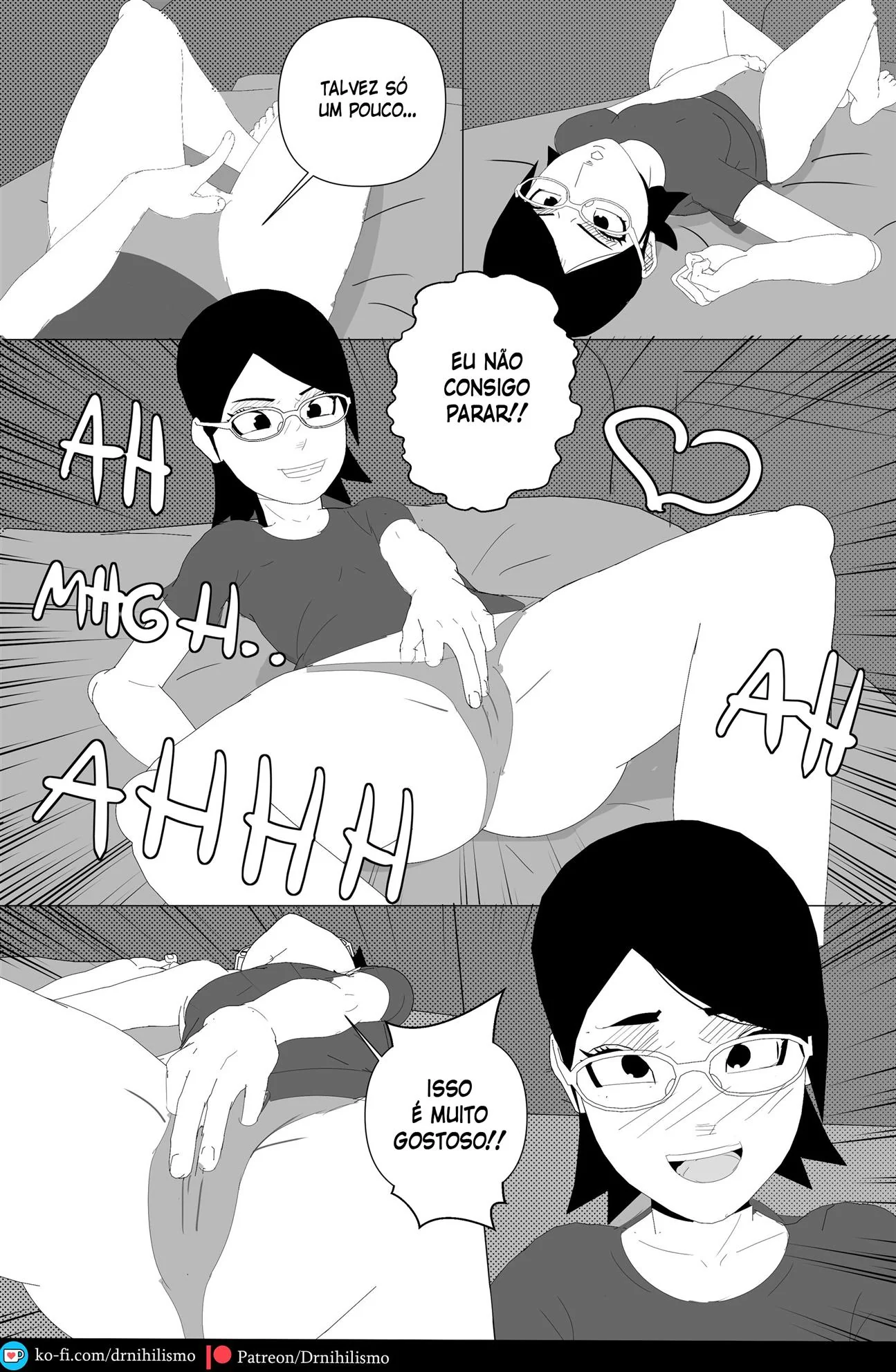 Sarada e seu Mangekyo Sharingan: A piranha bucetuda do clã Uchiha” em Hentai HQ