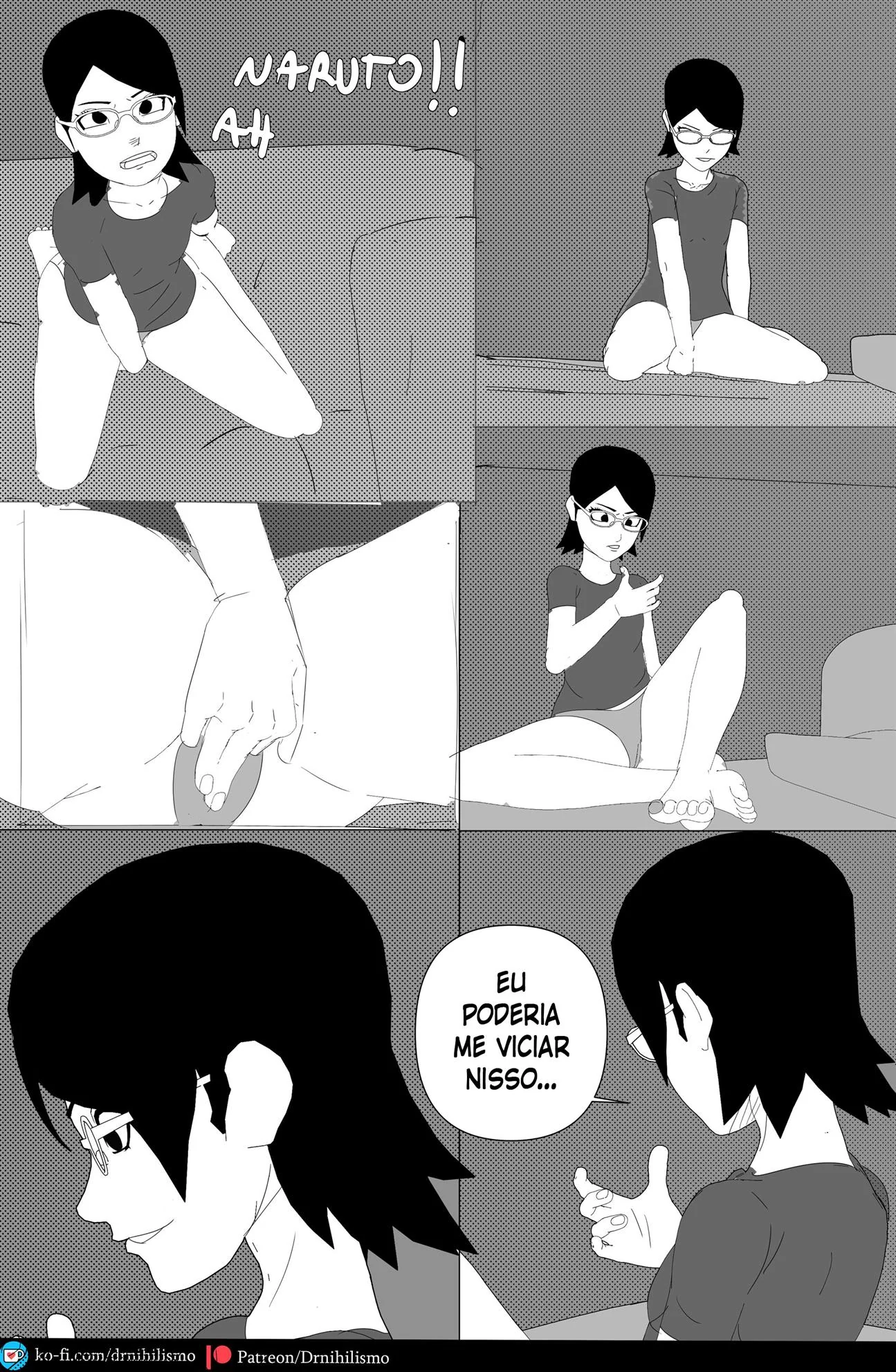 Sarada e seu Mangekyo Sharingan: A piranha bucetuda do clã Uchiha” em Hentai HQ