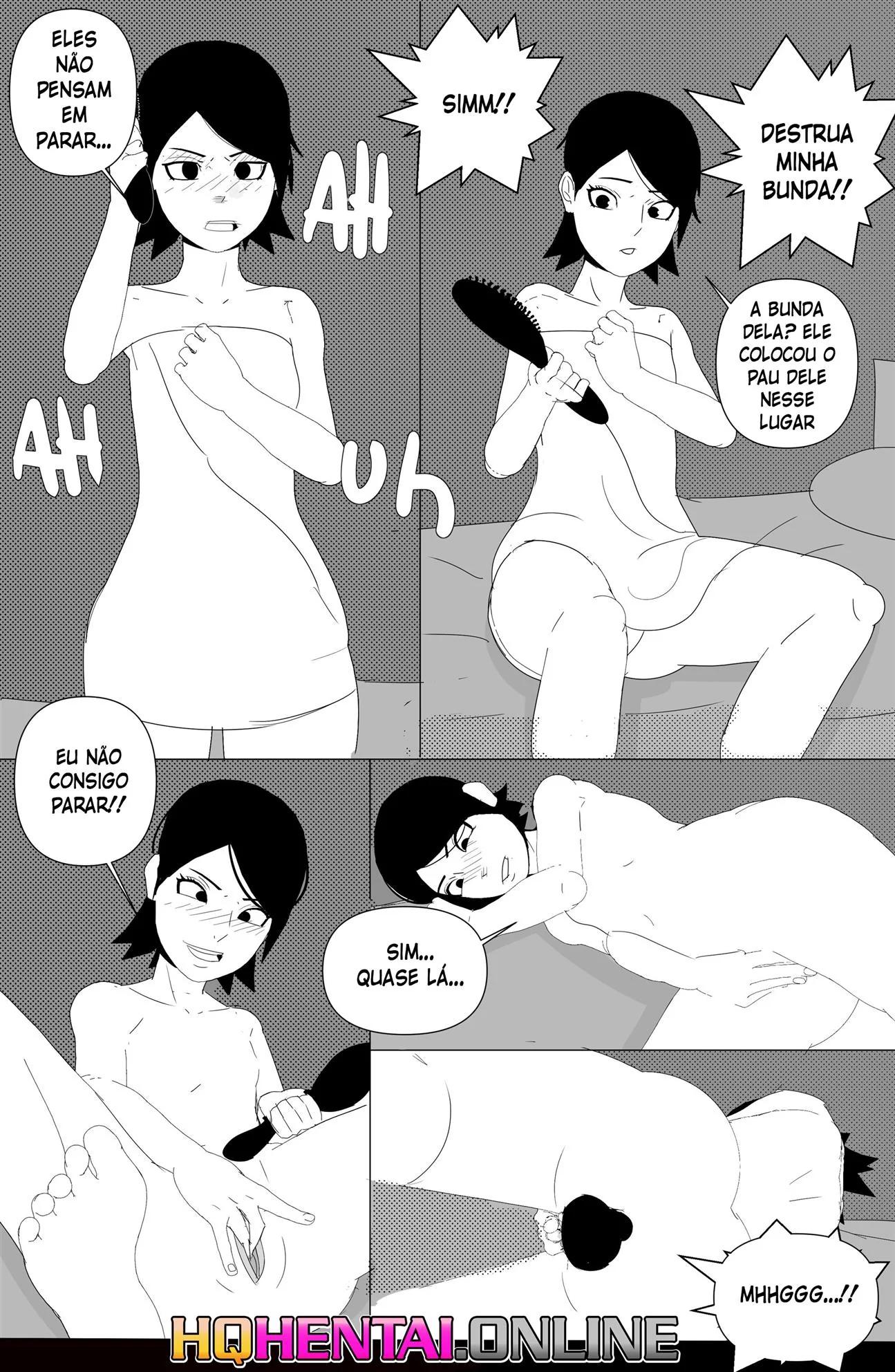 Sarada e seu Mangekyo Sharingan: A piranha bucetuda do clã Uchiha” em Hentai HQ